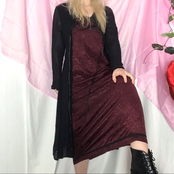 Vintage y2k goth dress - Picture 1 of 4